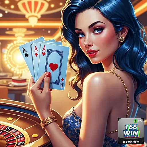 Imagem de um cassino no site 166win, com jogos e ambiente de apostas online atraentes.